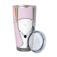 thumbnail image 2 of KLL Aerial Yoga for Unicorn Print 40oz Stainless Steel Insulated Car Cup with Spillproof Lid - Keep Your Drink Hot or Cold on the Go-Straw Three-piece Set, 2 of 8