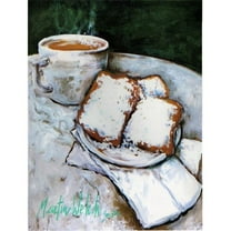 Carolines Treasures  Beignets Breakfast Delight Flag Garden Size