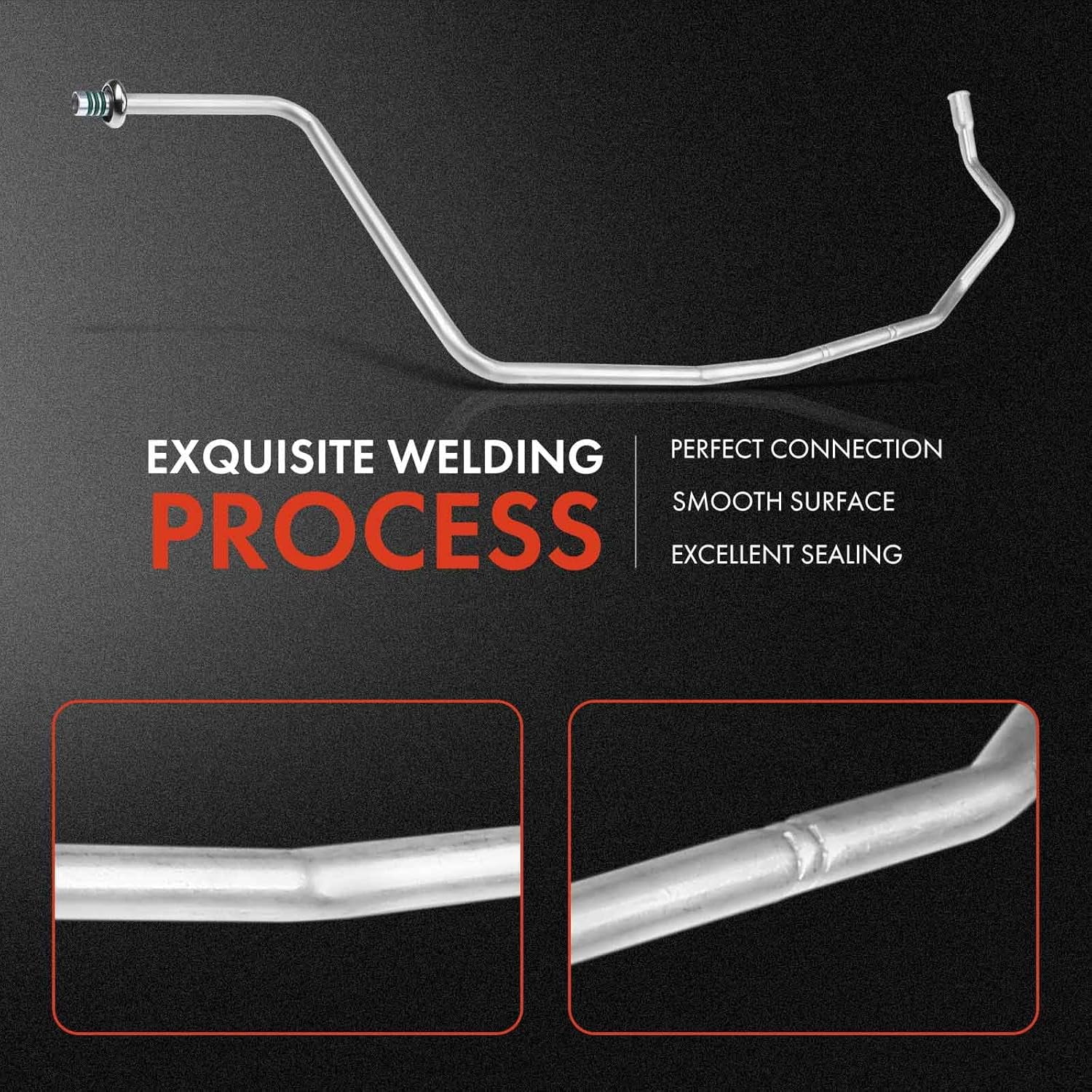 A-Premium A/C Liquid Line Hose with Orifice Tube Compatible with Jeep Cherokee 1997-2001 L4 2.5L L6 4.0L Condenser to Evaporator