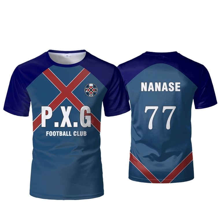 P.X.G Blue Lock Japanese Anime Jersey Football Uniform No.9 Rin