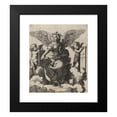 thumbnail image 2 of Marcantonio Raimondi 12x14 Black Modern Framed Museum Art Print Titled - Poetry, 2 of 5