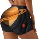 thumbnail image 1 of Fotbe Solar System Paper Art Shorts Sin Costuras – Shorts Deportivos de Cintura Alta para Mujer, Elásticos para Gimnasio, Yoga, Running o Ciclismo-XX-Large, 1 of 8