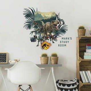 Jurassic World Fallen Kingdom Peel and Stick Wall Decals by RoomMates,  RMK3798SCS 