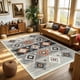 thumbnail image 4 of Area Alfombra B BENRON Western para sala de estar, 160 cm x 200 cm, color crema, 4 of 7
