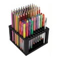 thumbnail image 5 of Multi Hole Pen Holder (Watercolor Brush Stand, Functional Rack), Black Brush Stand Organizes Wet/Dry Tools, Hole Plastic Pencil Brush Holder Desk Stand Organizer Holding Rack Pen, By Meiiso, 5 of 9