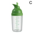 thumbnail image 4 of QHUDLV Salad Dressing Shaker, Salad Dressing Shaker Container, Homemade Salad Dressing Bottle Mixer Measure, Dripless Pour, Soft Grip, 4 of 9