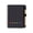 Black, variant on 1 Pack Lined Spiral Notebook, 4.7×5.9 Inch Mini Notepad with Pen, Portable Memo Notebook with Sticky Notes and Page Marker Colored Index Tabs for Study Office and Journaling,Brown