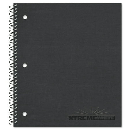 National Three Subject Notebook, College/Margin Rule, 11 x 8 7/8, WE, 120 Sheets -RED31384