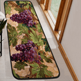 thumbnail image 6 of CURLYOOT Vintage Grape Runner Rug 2'x6' Washable Kitchen Runner Rug Indoor Non Slip Laundry Rugs Floor Carpet for Hallway Kitchen Entryway Bedroom Living Room, 6 of 9