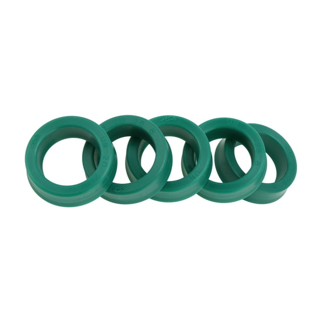 Anillo de Sello de Aceite Universal Labio UN Sello de Eje Rotativo 20x28x8mm Alta Presión TPU Verde 5 Pcs