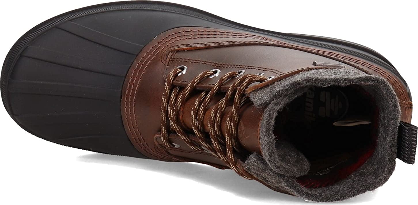 Kamik Mens 12 Work Boots Brown Griffon Insulated 3MLeather Rugged Outdoor Winter Kamik Griffon C Men main image 3