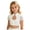 Light Gray, variant on 7-14Y Cropped Blouse for Girls Lace Hollow Drop Shoulder Oktoberfest Crop Tops Kids Dressy Traditional Dirndl Basic Shirts White