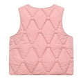 thumbnail image 3 of OGLCCG Boys Girls Puffer Vest Lightweight Front Button Sleeveless Quilted Padded Vest for Teens Kids Winter Warm Down Vest 7-15 Years, 3 of 3