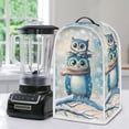 thumbnail image 5 of HELLHERO Owl Snowflake Pattern Kitchen Accessories Washable Home Kitchen AntiSlip Dustproof Blender Cover with Elastic, 5 of 6