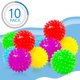 thumbnail image 4 of Pelotas Antiestrés con Púas IMPRESA Paquete de 10 Multicolor Duraderas, 4 of 7