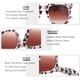 thumbnail image 4 of Gafas de sol TAOTAOQI vintage cuadradas de gran tamaño UV400 para mujer, 4 of 7