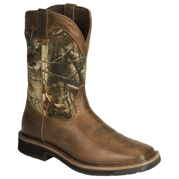 justin deerskin boots