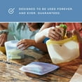 thumbnail image 2 of Stasher Silicone Reusable Storage Bags, 4-Pack, Reusable Freezer Bags, Microwave, Dishwasher, Oven Safe, Sous Vide, Premium Lunch, 2 of 9