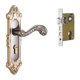 thumbnail image 2 of Manilla de puerta de estilo europeo, juego de manillas de puerta vintage para el hogar y metal decorativo Estilo L, 2 of 9