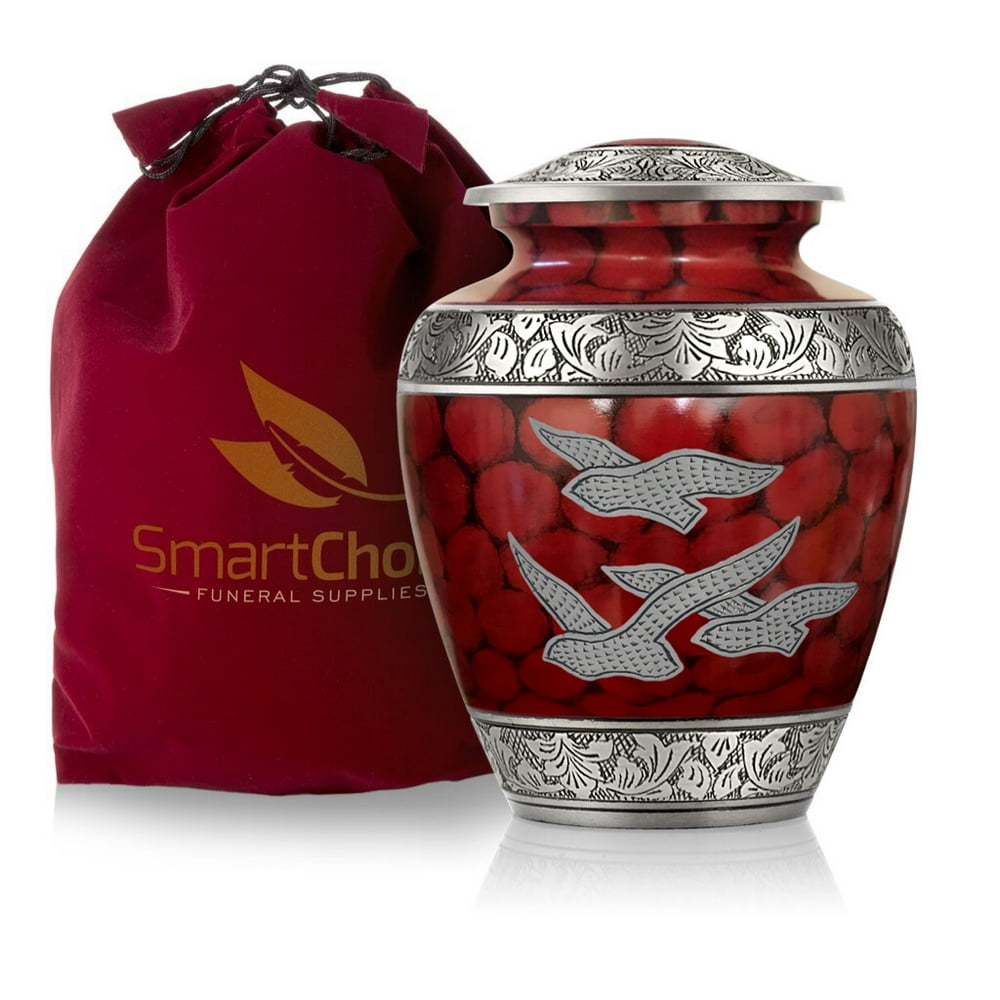 SmartChoice Wings of Freedom Cremation Urn for Human Ashes Affordable