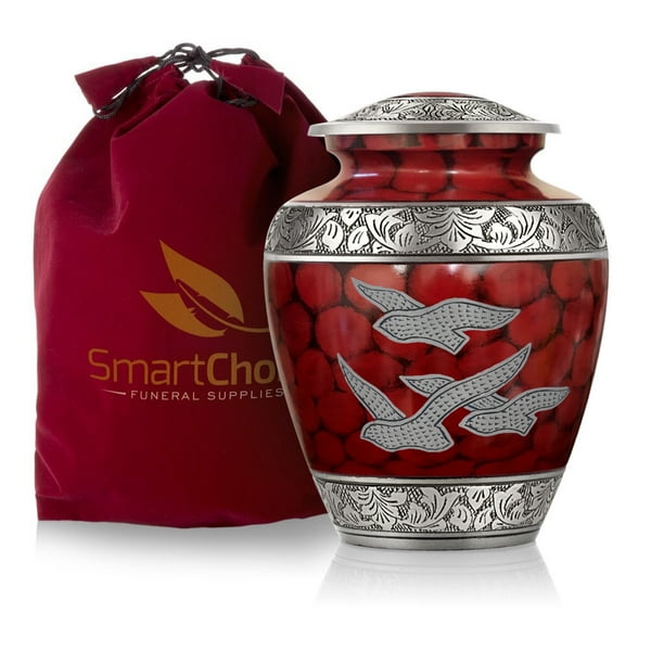 SmartChoice Wings of Freedom Cremation Urn for Human Ashes Affordable