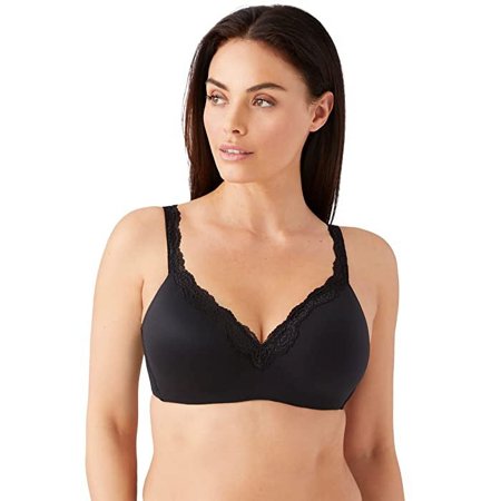 Wacoal Women's Softly Styled Wirefree Bra in Black 856301 38D