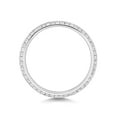 thumbnail image 3 of 18k White Gold 2.5mm Slight Court Comfort Women Eternity Diamond Wedding Band/Ring Brilliant Cut 0.60 Carat G - VS, 3 of 3