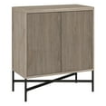 thumbnail image 5 of Evelyn&Zoe Brighton 28" Wide Rectangular Accent Cabinet, Antiqued Gray Oak, 5 of 9