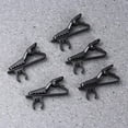 thumbnail image 2 of 10 Pcs Mini Microphone avec Pince en Fer Durable pour Clavardage Vocal Vidéoconférence Noir, 2 of 8