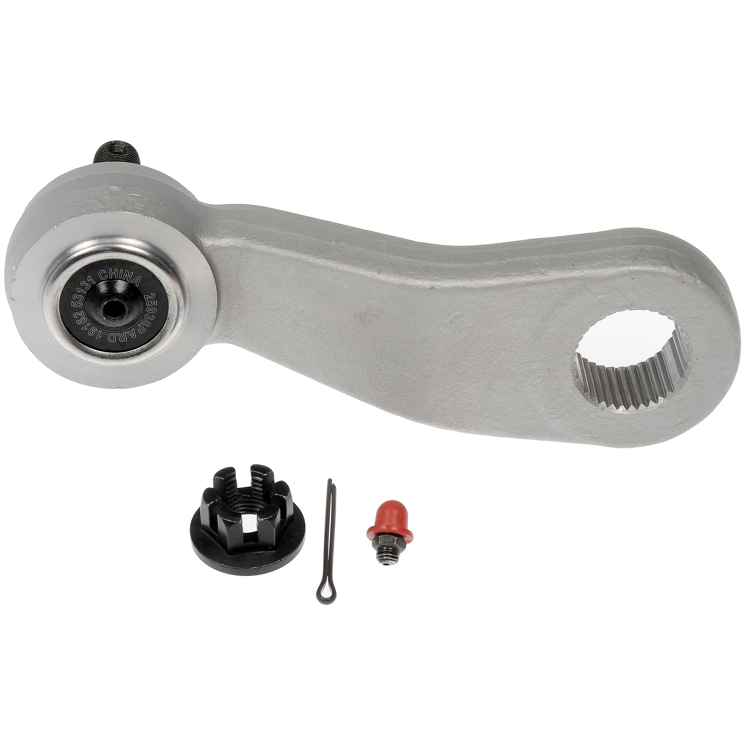 Dorman PA6654RD Steering Pitman Arm for Specific Chevrolet / GMC / Hummer Models, Black Fits select: 1999-2010 CHEVROLET SILVERADO, 1999-2007 GMC NEW SIERRA