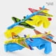 thumbnail image 5 of Avión De Catapulta De Juguete Modelo De Eyección De Un Clic Avión De Espuma Burbuja Catapulta Avión De Juguete Regalos Para Niños Niñas Juguete Methold FN007125-02, 5 of 6