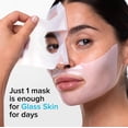 thumbnail image 2 of Mascarilla facial MAREE Hydrogel Colágeno con ácido hialurónico, paquete de 4, 2 of 8