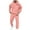 Pink, variant on Letdown Men’s 2 Piece Tracksuit Set Hoodie and Sweatpants Casual Athletic Jogging Suit with Drawstring