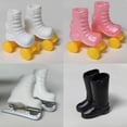 thumbnail image 2 of Original High Quality Female Doll Boots Doll Accessories Doll Sandals Earphones Doll Casual Shoes Figure Doll Handbags 1/6 Doll Shoes Super Model High Heels Handbags 7, 2 of 8