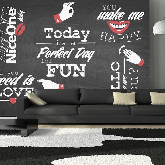 Tiptophomedecor Quote Wallpaper Wall Mural - Perfect Day