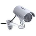 thumbnail image 4 of Walbest Adjustable Angle Battery Powered Dummy Simulation Surveillance Fake Security Camera CCTV Dummy Camera Indoor/Outdoor Use with Flashing Red LED Light(Batteries Not Included), 4 of 7