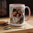 thumbnail image 3 of Custom Mug with Picture or Text, Personalized Mug, 15oz, Microwave & Dishwasher Safe Ceramic Mug, 3 of 7