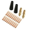 thumbnail image 6 of 24 Pcs Flux Core Kp1939-1 Nozzle Tip Kit for Mb 14Ak Flux Core Welder 0.8mm, 6 of 9