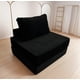 thumbnail image 1 of Sofá Cama Individual Plegable + Cojín Espacio Optimizado Black, 1 of 6