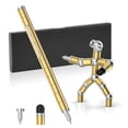 thumbnail image 1 of Bolígrafo magnético Fidget Pen OSDUE con imán para aliviar el estrés, dorado, 1 of 8