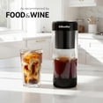 thumbnail image 5 of Mueller RapidBrew Cold Brew Iced Coffee Maker – 10 Min Fast Portable Rechargeable Machine for & Tea Adjustable Strength 10-99 20 Servings Per Charge, Black, 5 of 5
