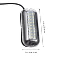 thumbnail image 3 of Shisuyan Fish Tank Lamp LED Light Waterproof Energy-saving 1Pack 3.50X1.61X0.94inch, 3 of 9
