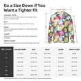 thumbnail image 5 of Kdxio Colorful Easter Eggs Print Women Men Sun Protection UPF 50+ Jackets Zip Up Long Sleeve Hoodie Hiking Lightweight with Pockets, 5 of 7