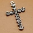 thumbnail image 5 of PENIKOKO 10pcs Cross Pendant Charms Alloy Antique for Necklace Making Craft Keychain Accessories, 5 of 6