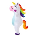 thumbnail image 3 of Disfraz inflable Spooktacular Creations de unicornio para adulto, 3 of 7