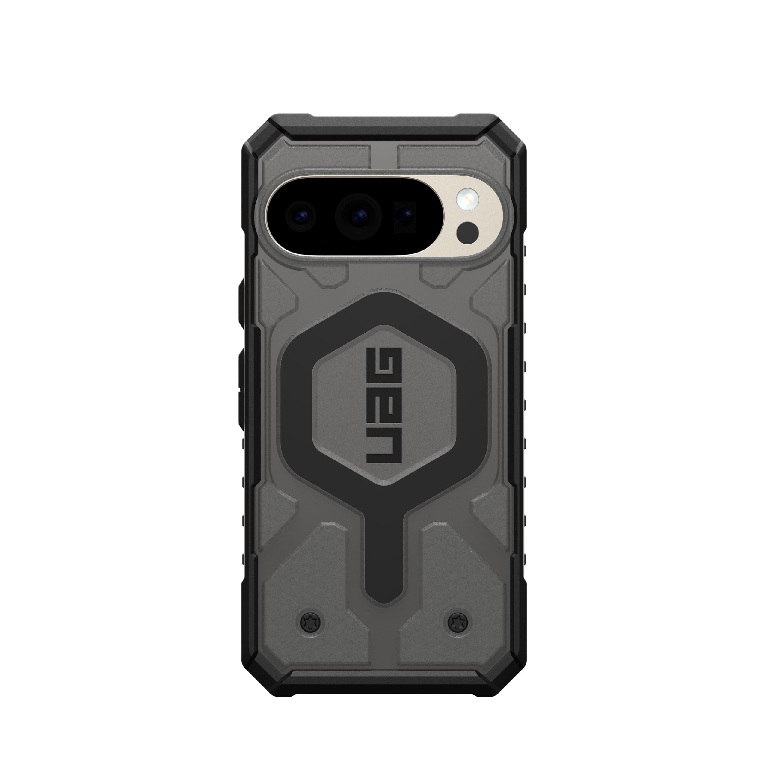 UAG Made for Google Pixel 10 Case & Pixel 10 Pro Case Pathfinder Clear - Magnetic Charging Transparent Rugged Protective Cover, Ash/Black