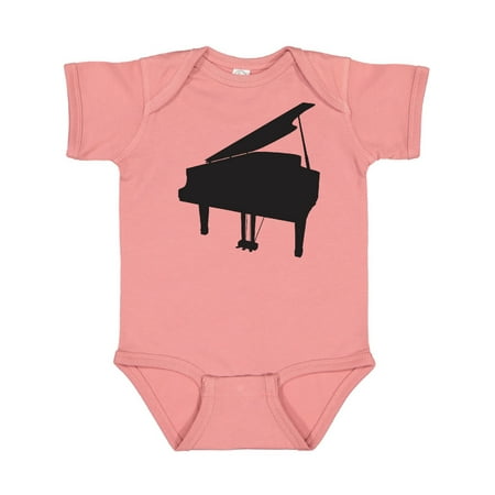 

Inktastic Piano Silhouette Gift Baby Boy or Baby Girl Bodysuit