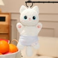thumbnail image 2 of 7.8in Adorable Kitten Bean Bag Plush, Soft Stuffed Animal Cat Doll, Decorative Feline Plushie, Miniature Kitty Toy for Home Decor, Desktop Accessory Ornament, 2 of 8