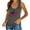 #2-Gray, variant on Patlollav Ladies Tops Womens Blouses Solid Square Neck V-Neck Summer Sleeveless Tank Tops