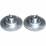 PowerStop Evolution Performance Drilled and Slotted Rotor Pair ...